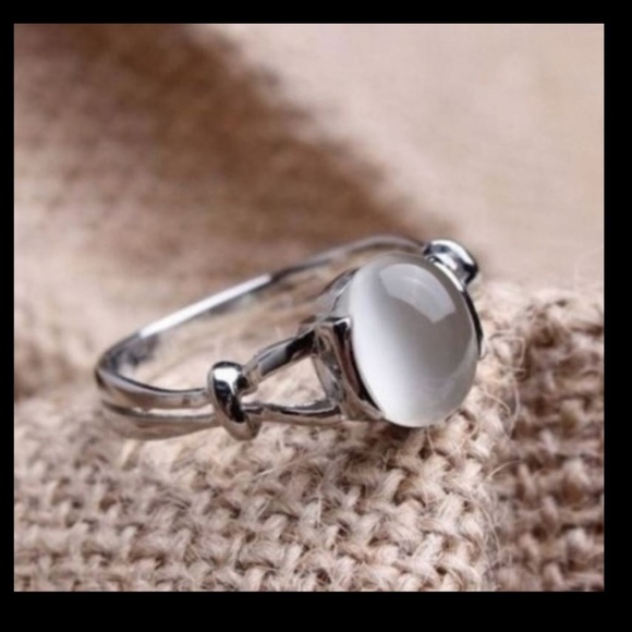 Jewelry Bella Twilight Ring Silver Plated Bandmoonstone Poshmark